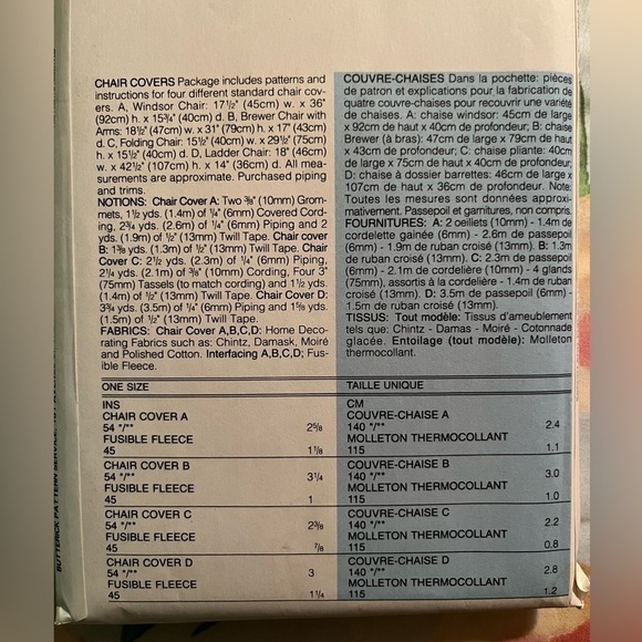 Cover up patterns - Picture 2 of 3